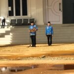 Foto, Sekda Taliabu Saat Upacara 17 Bulan Berjalan