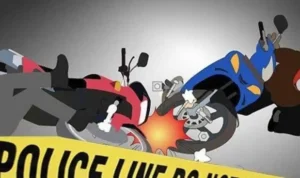 Ilustrasi-tabrakan-motor-adu-banteng